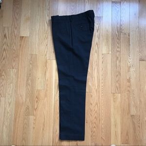 J.Crew Bowery Slim Navy Herringbone Dress Pants 34